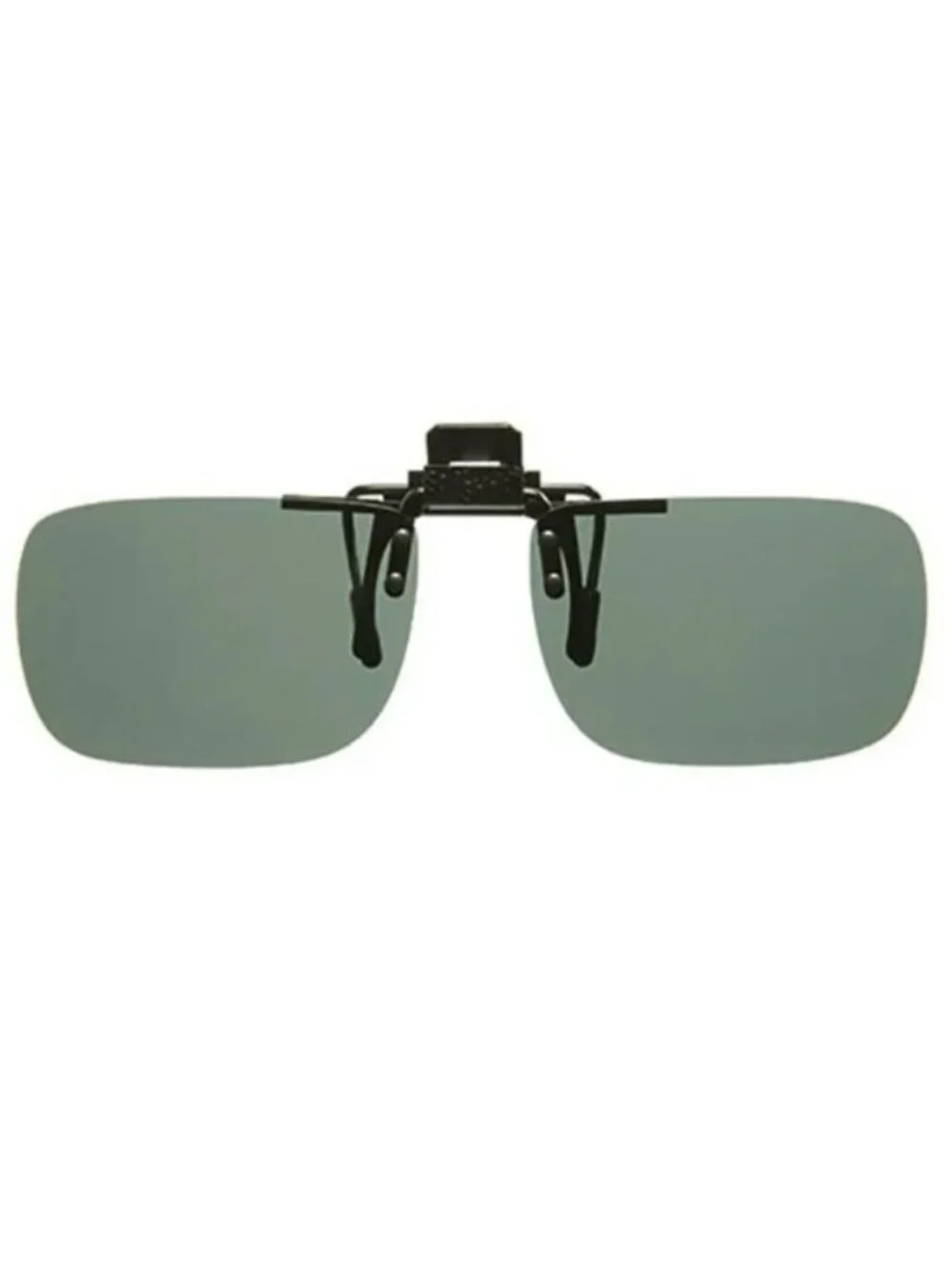 Solar Shield Flip-Up Polarized Sunglasses (lot 3) 54 REC Block UVA gray clip on
